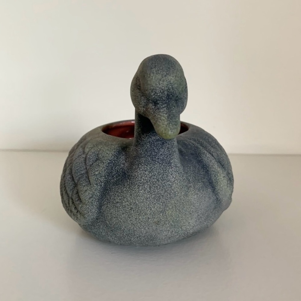 Vintage duck planter pot View 4